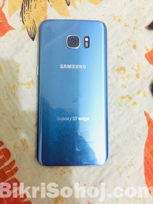 Sumsung galaxy s7 edge blue